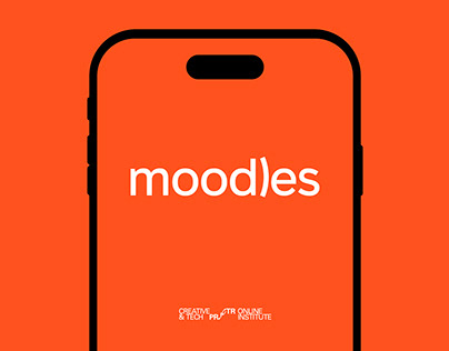 Moodles Mental Health App Identity Concept