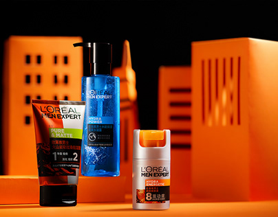 2020-CNY L'Oréal Men Expert-styled product photography