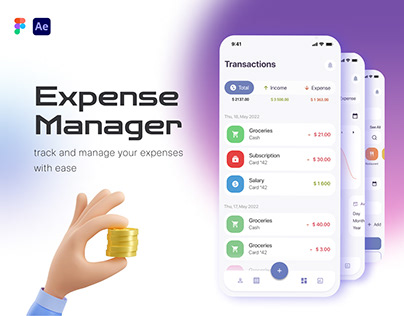 Expense Manager App (Money Tracker)