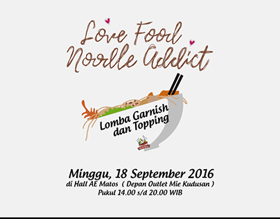 Love Food Noodle Addict "Lomba Garnish & Topping"