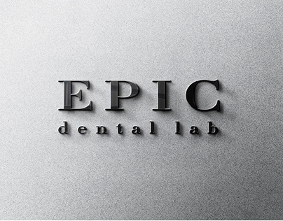EPIC Dental Lab - Logo design & branding