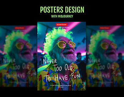 Posters design with AI