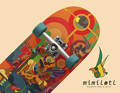 Mimilotl Skateboard Design