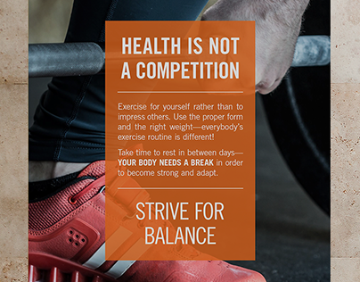 Strive for Balance Eating Disorder Campaign