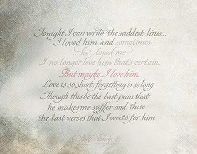 Pablo Neruda's poetry in Likhawat's Ink..