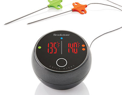 Brookstone Grill Alert Bluetooth Thermometer
