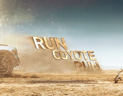Run Coyote Run. Fox