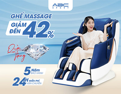 Ghế massage ABCSport khuyến mãi