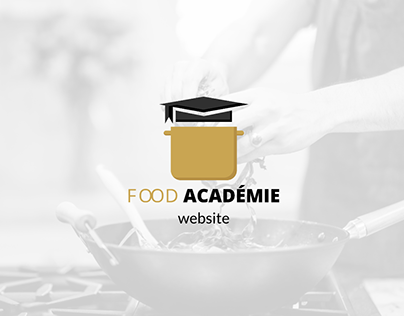 Food Académie website