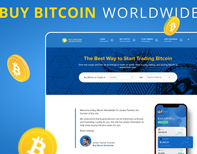 Buy Bitcoin Worldwide | Info resource | Redesign | CRO