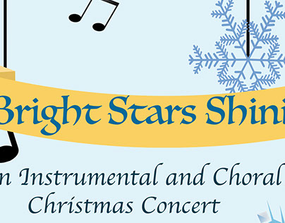 Winter Choir Concert Poster