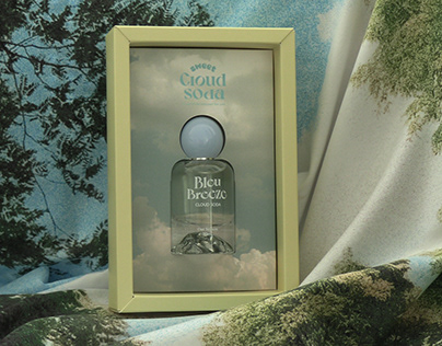 For missing summer, CloudSoda Perfume Branding Design