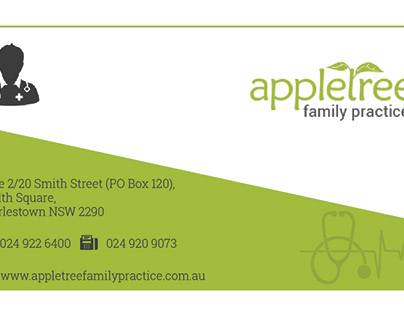 Appletree business card