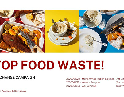 "Stop Food Waste!" - Social Change Campaign