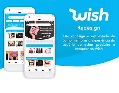 Redesign Wish UI Design