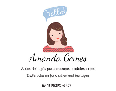 Logotipo Amanda Gomes