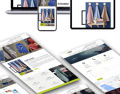 Textile Website Design & Development