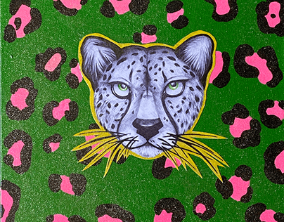 Leopard Animal Archetype Painting