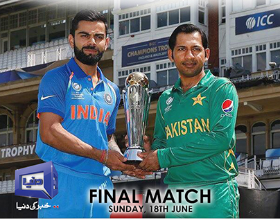 Pakistan Vs India - Champions Trophy