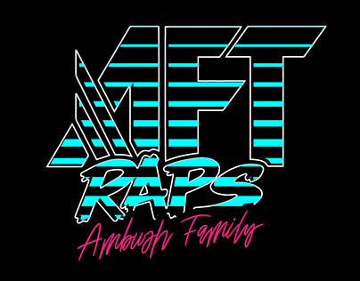 AFT Raps Logotype/T-shirt Print Experiments