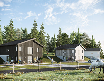 Small housing project (northern Sweden)