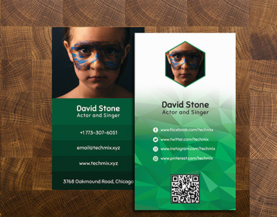 Best Actor/Actress Business Cards