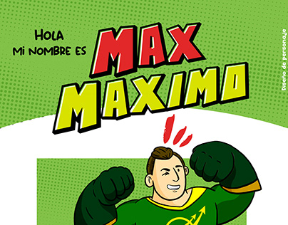 Max Máximo / Character design