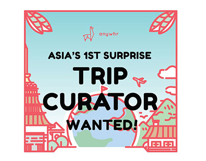 Asia's 1st Surprise Trip Curator