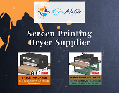 Perfect Screen Printing Dryer For Your Business