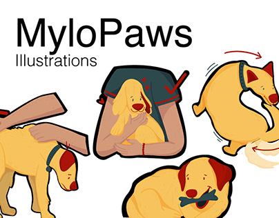 MyloPaws Illustration Project