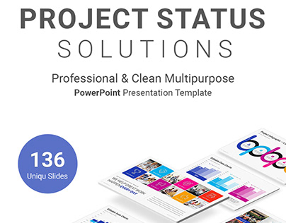 Project Status PowerPoint Presentation Template Designs