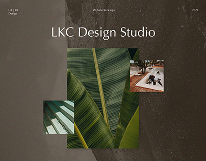 LKC Design Studio Website Redesign