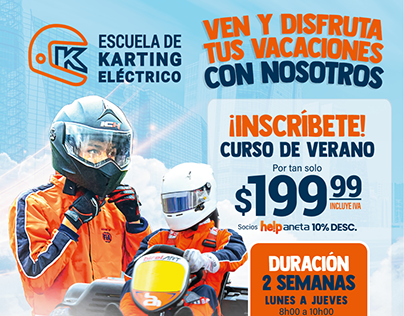 Curso de Verano - Karting Eléctrico Aneta
