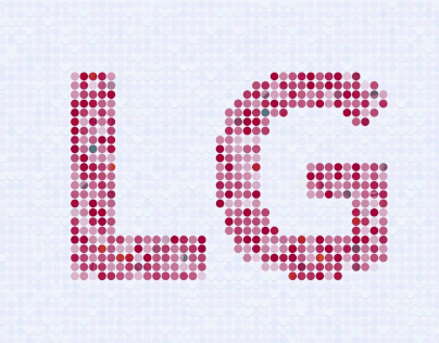 LG logo Identity OOH movie