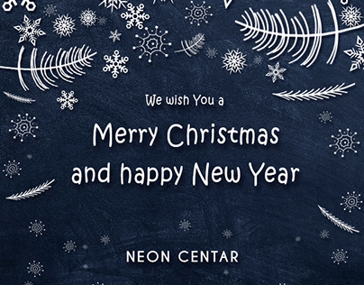 Email card for NEON CENTAR