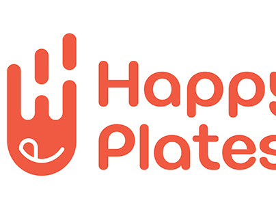 Happy plates logo design