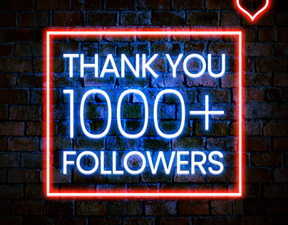 Thank You 1K Followers