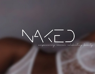 Brochure Design: Naked (Lingerie Store)