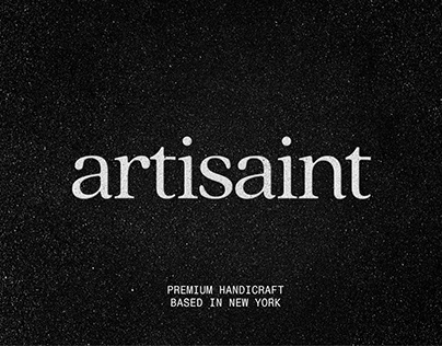 Artisaint - Brand Identity (incense & holder)