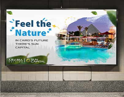 Out-door printed ads for sun capital city
