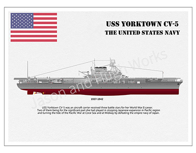 USS YORKTOWN CV-5