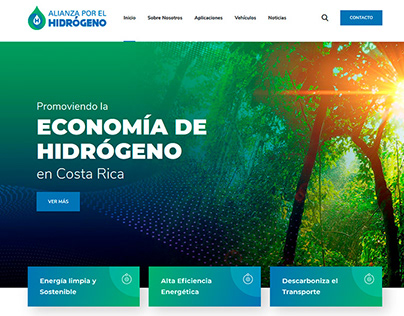 Website - Alianza por el Hidrógeno CR