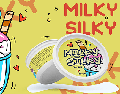 Milky Silky Advertisement Animation