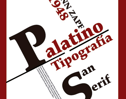 Palatino tipografía
