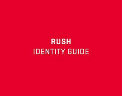 Rush Trampoline Park Brand Identity Guide 2016
