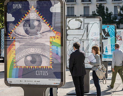 Open Cities Poster — Madrid Gráfica 2022