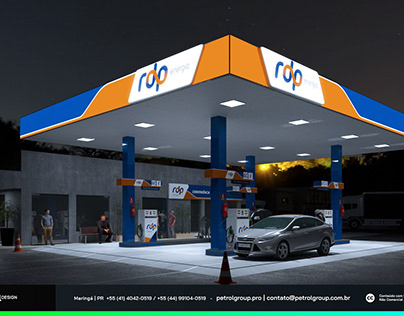 Gas Station Visual: RDP Network (Boicaiúva do Sul Unit)