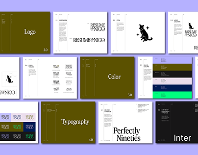 Resume By Nico - Brand Strategy + Identity Design