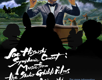 DES016-002 Project#4: Joe Hisaishi Concert Poster