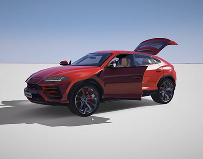 WebGL/Playcanvas - Lamborghini Urus